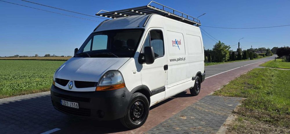 Renault Master II 2.5D 2008r KLIMA bagażnik dachowy HAK 6 biegów
