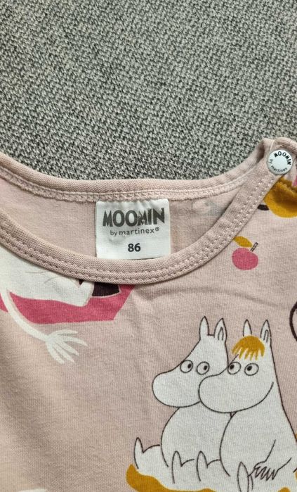 Sukienkobody Moomin 86 w Muminki, organic cotton