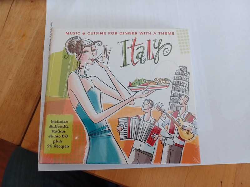 Music & cuisine - cd e livro de receitas