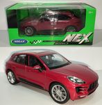 Porsche Macan Turbo модель 1:24 Welly Металлическая