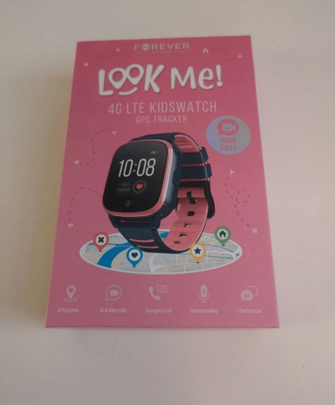 Smartwatch Forever Look Me KW-500 Różowy