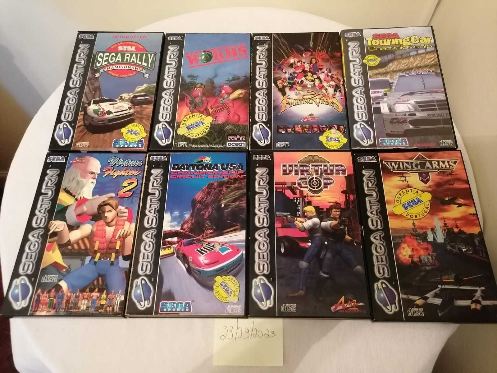 Vários jogos SEGA SATURN