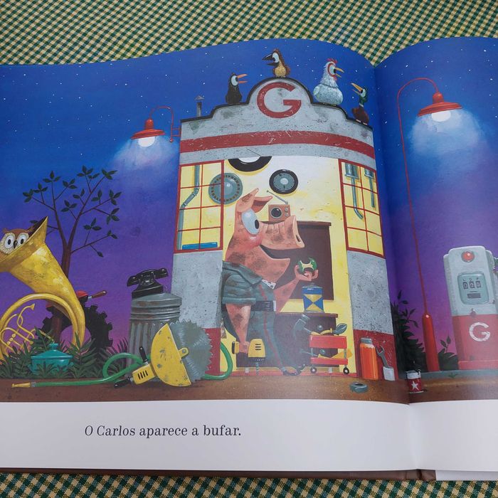 A garagem do Gus, de Leo Timmers