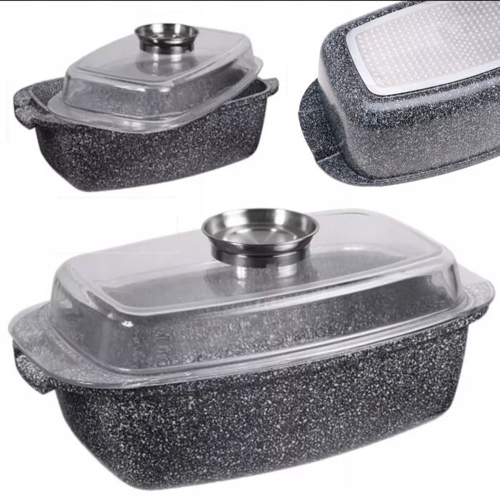 Gęsiarka, brytfanna do pieczenia i gotowania,indukcjia,gaz. 55 L - 32