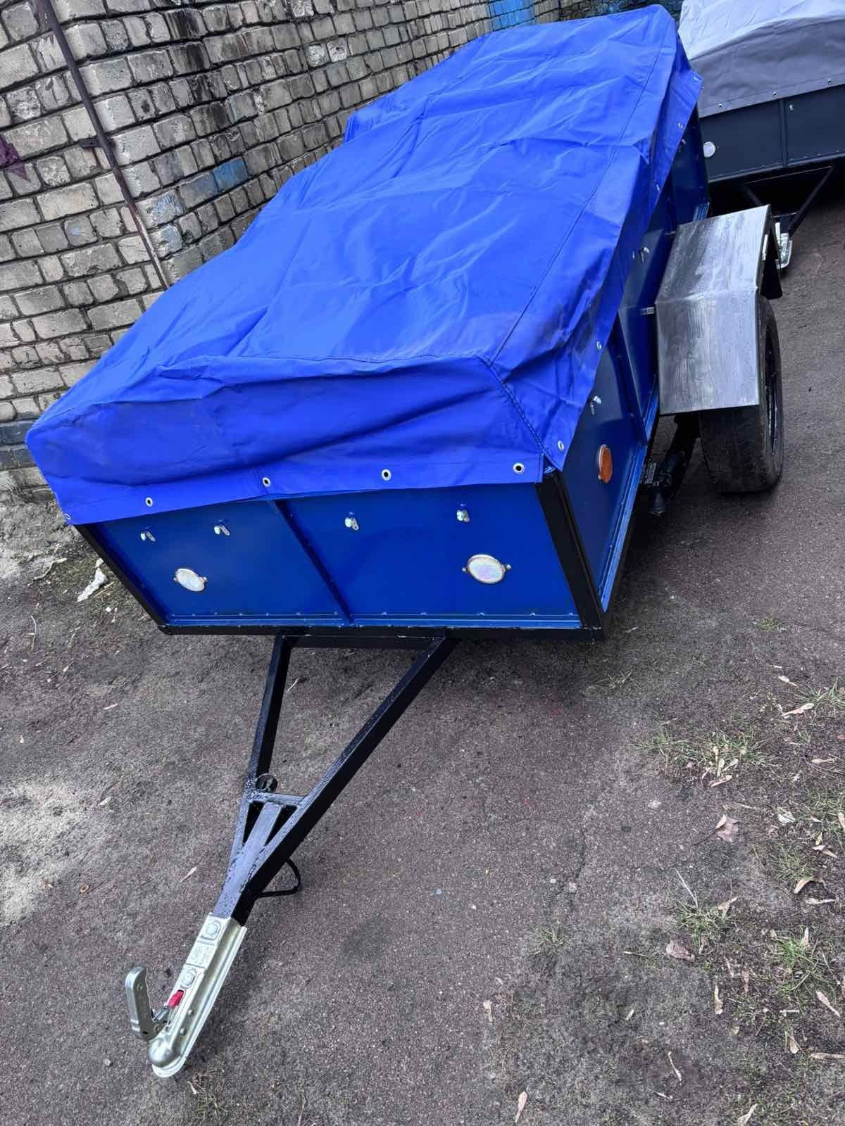 Прицеп розмір: 2×1,2 м.