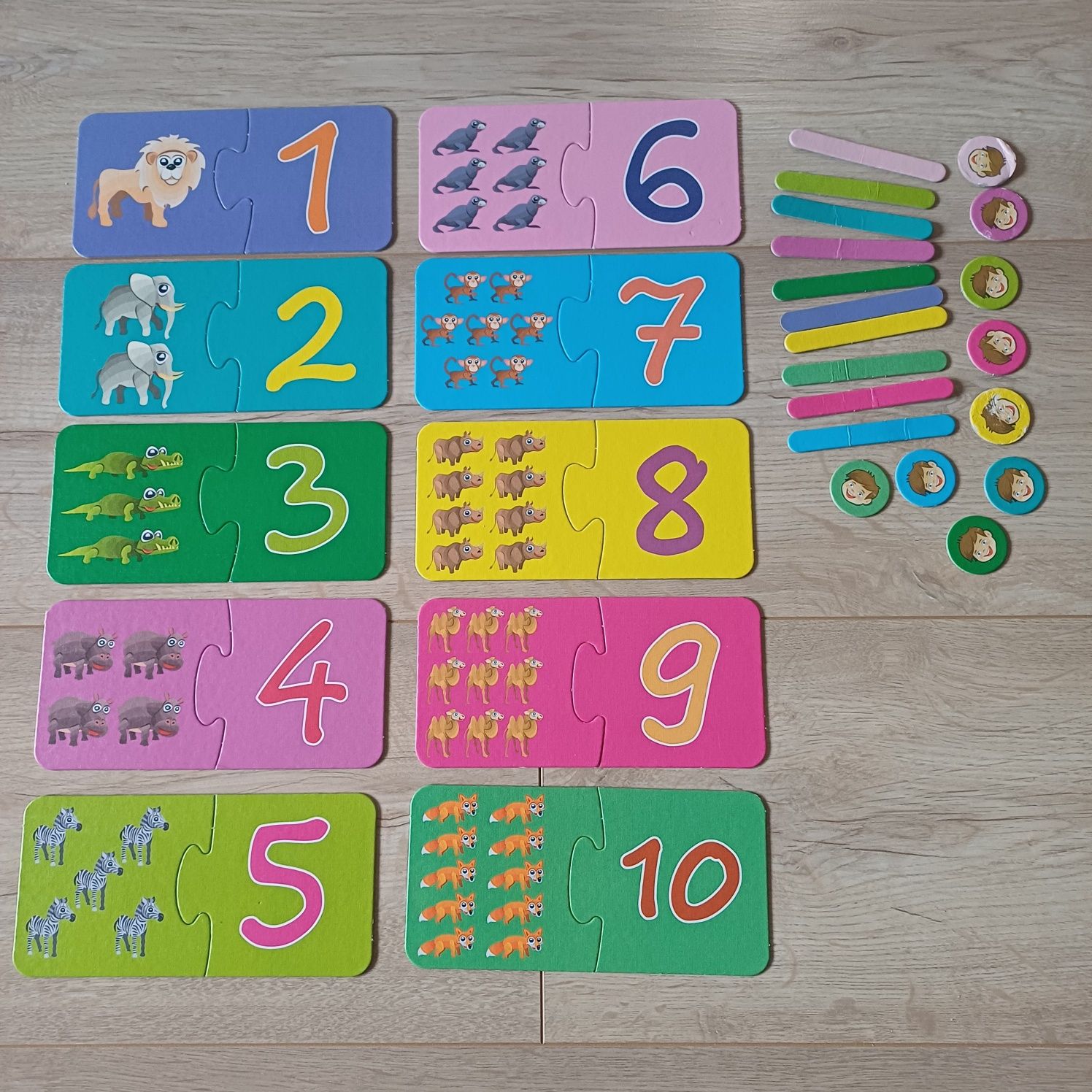 Gra, Cyferki TREFL zabawy matematyczne dla dzieci