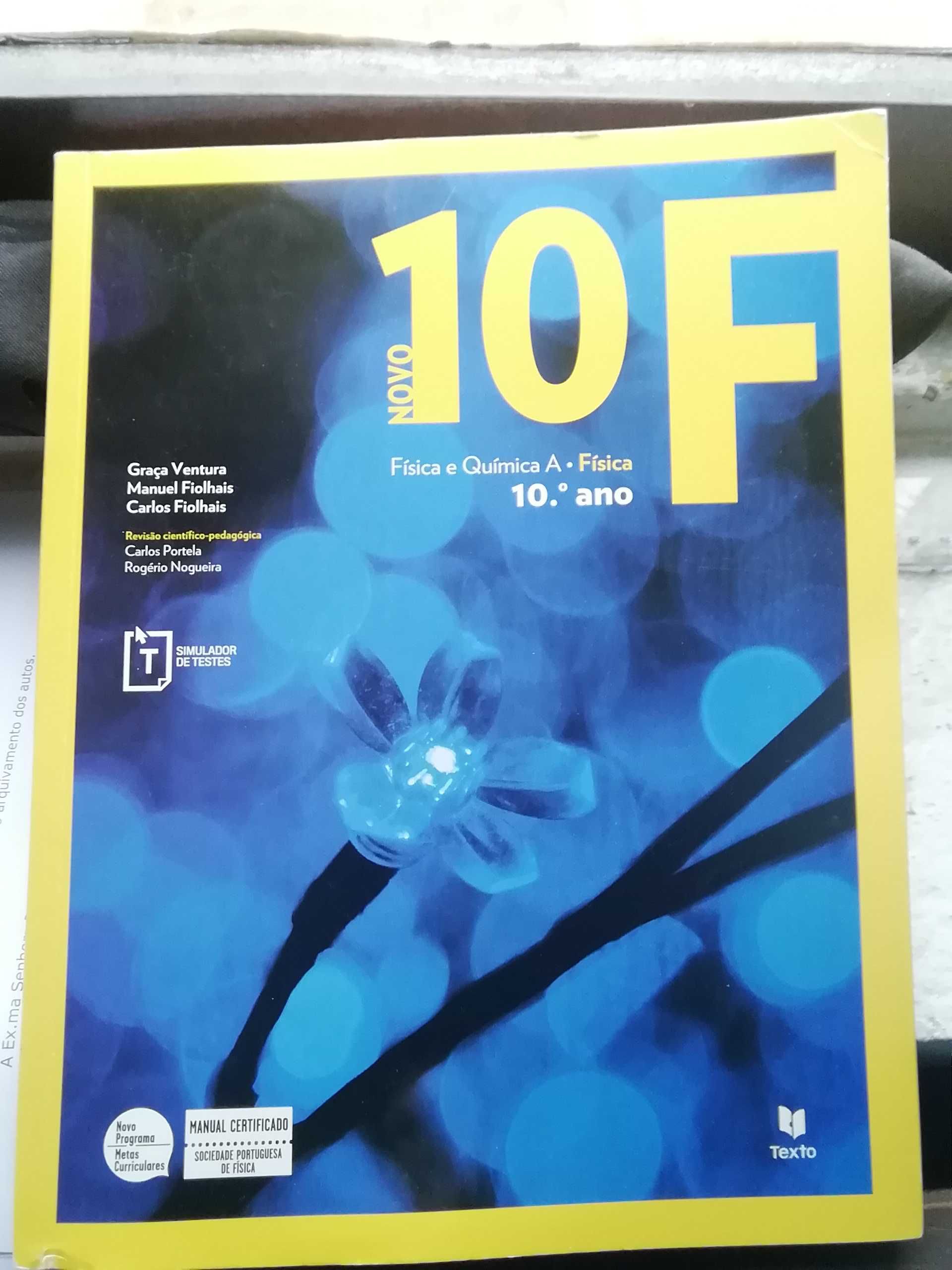 Física e Química 10 Ano de escolaridade