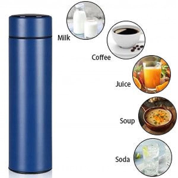Kubek, Termos termiczny Izolowana Butelka, Wskaźnik Temperatury 500ml