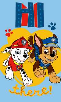 Psi Patrol Ręcznik Przedszkolaka Dziecięcy Bawełniany 30 X 50