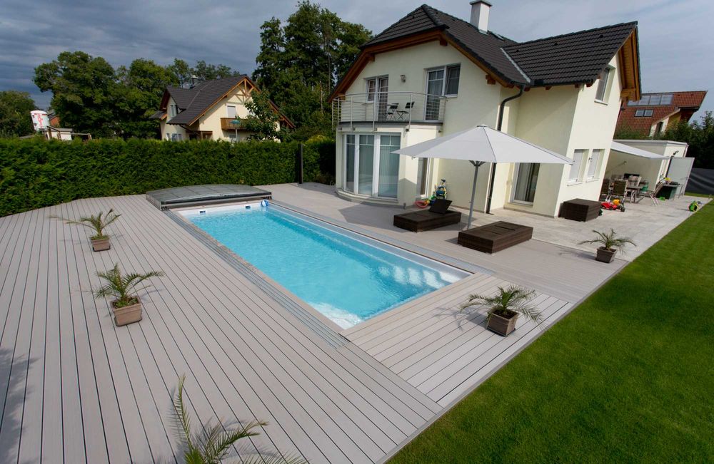 Basen ceramiczno-karbonowy 10,0x3,7x1,5m DOŻYWOTNIA GWARANC bez betonu