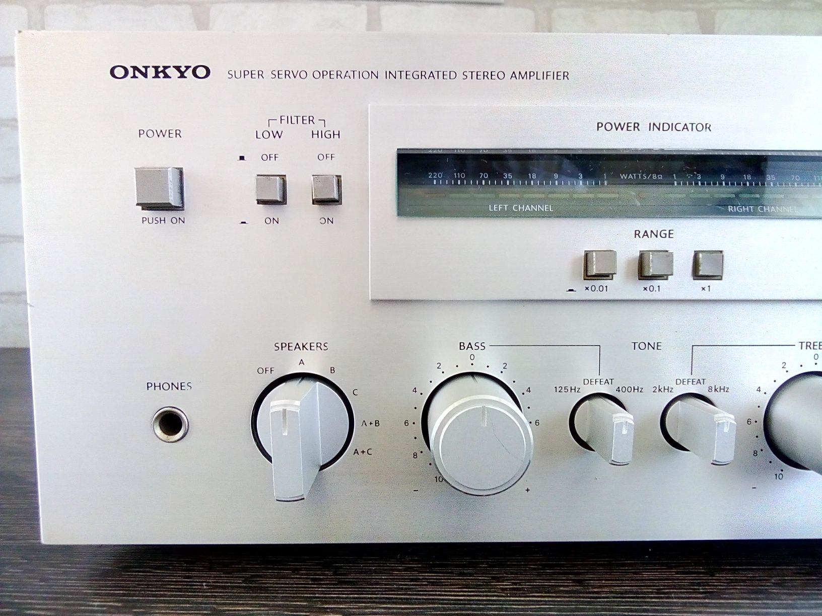 ONKYO A-7090 Servo Operation Stereo Amplifier 1979-80