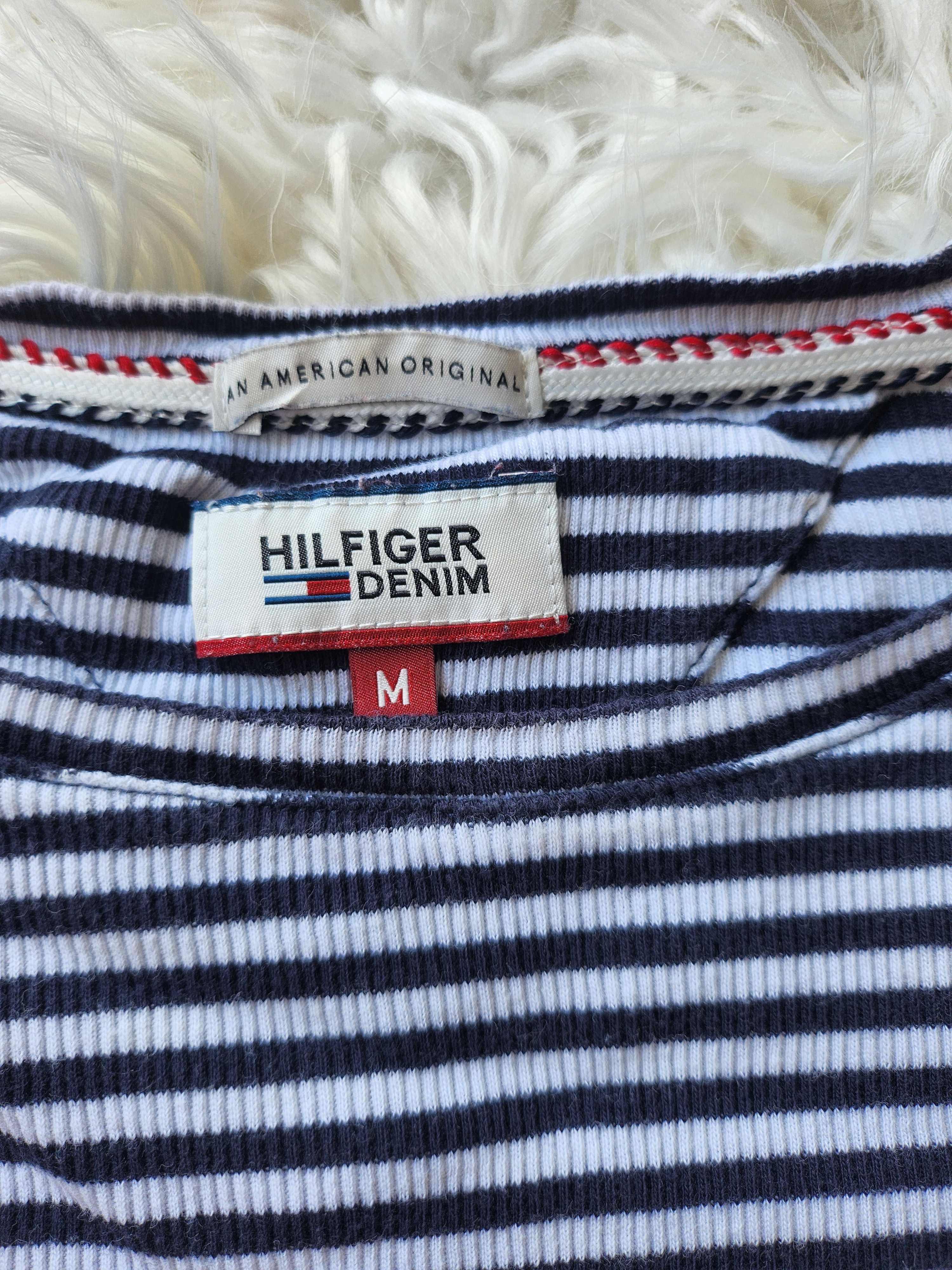 Crop top w paski Tommy Hilfiger M
