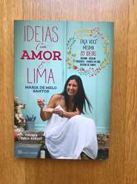 Livro "Ideias Com Amor e Lima" - Maria de Melo Santos