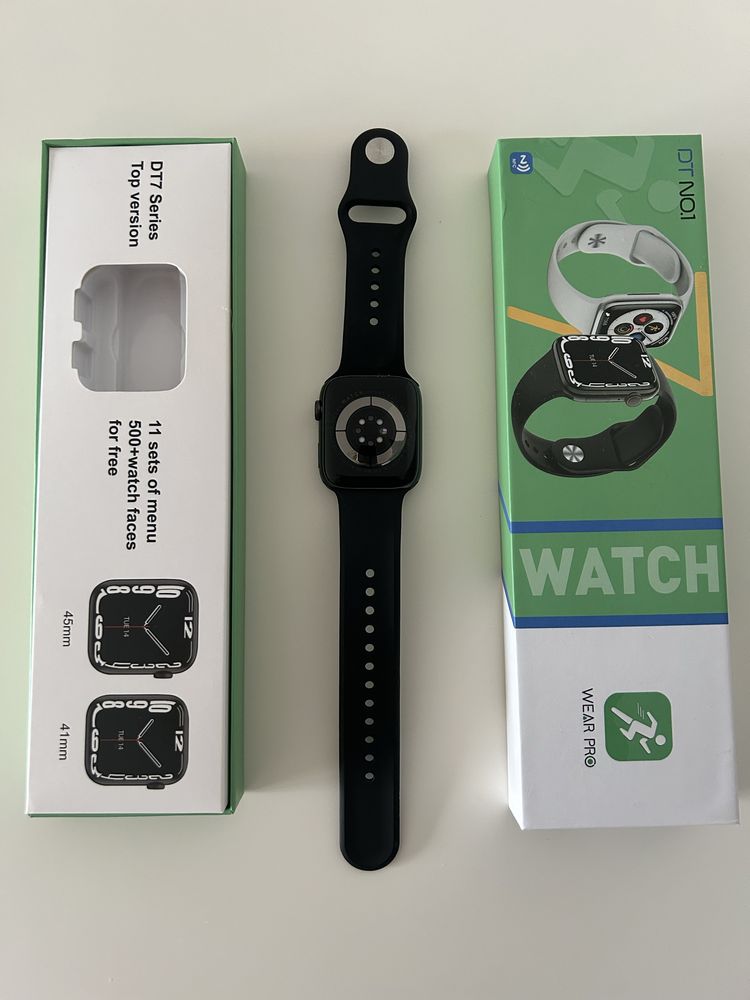 Smartwatch męski czarny