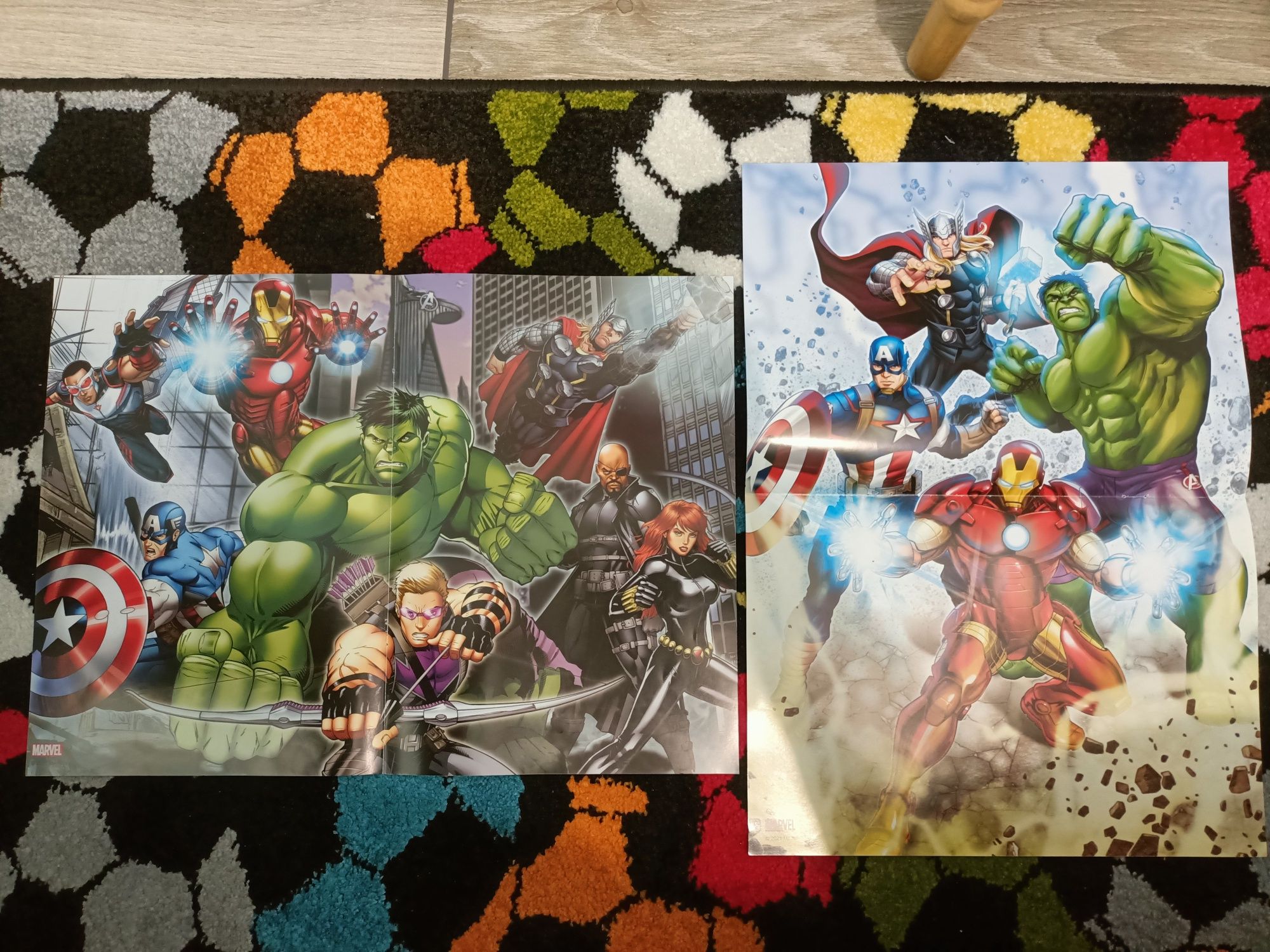 Plakaty Marvel zestaw 6sztuk