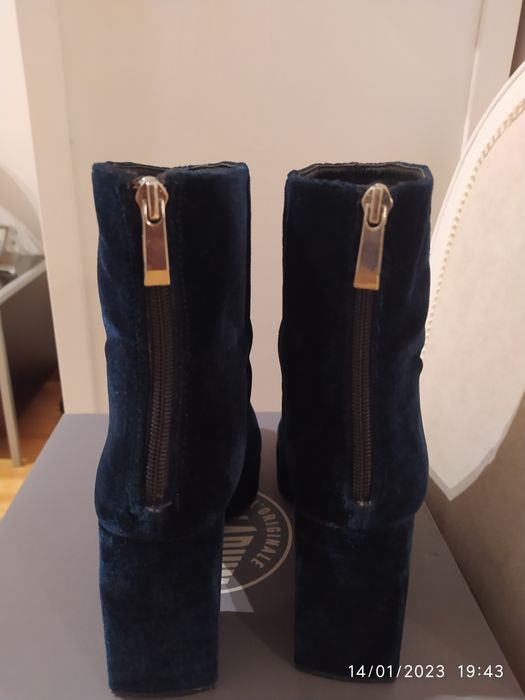 Botas Zara azuis