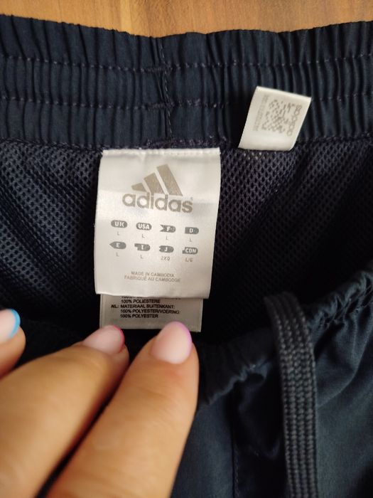 Spodenki krótkie męskie Adidas rozmiar L stan idealny