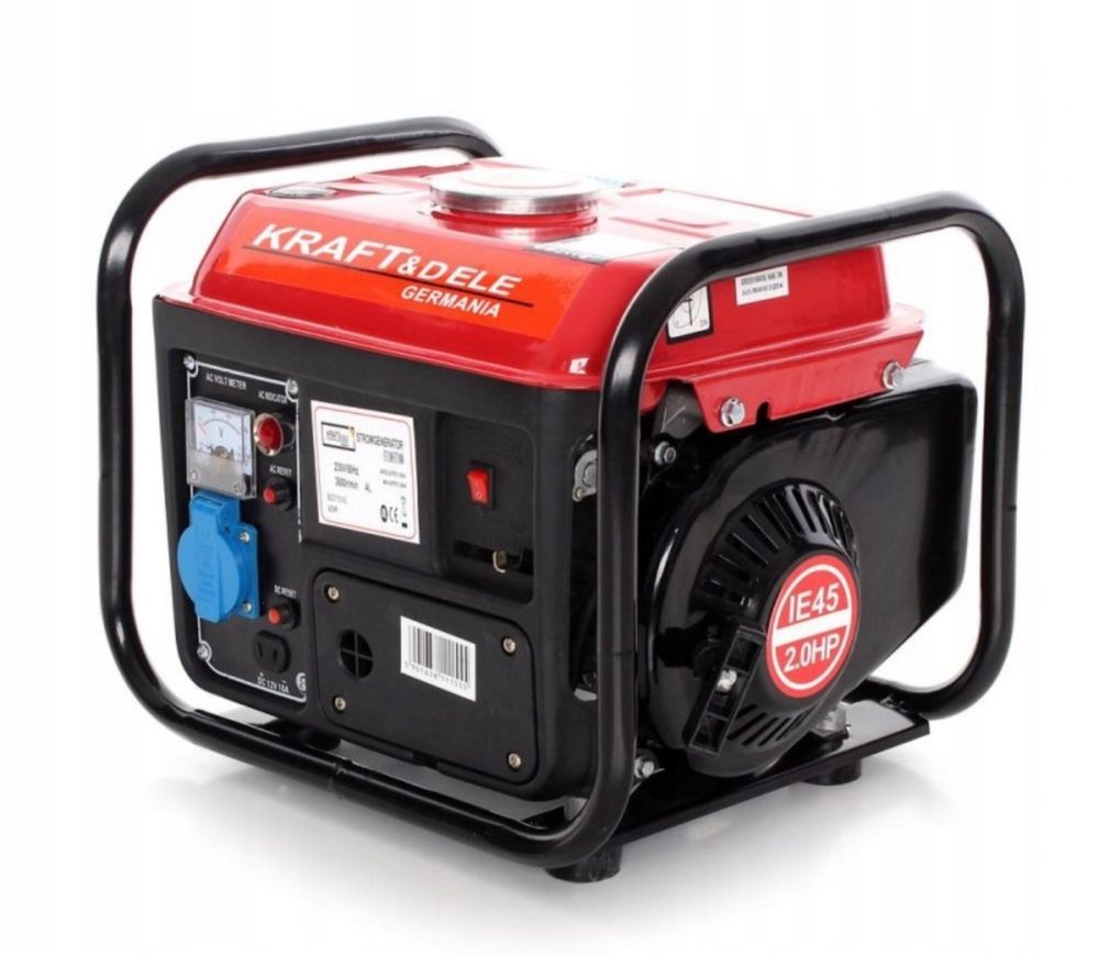 Agregat Generator Prądu Prądotwórczy Mocny 1200W 2Km