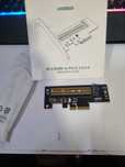 Adapter PCIe 3.0 x4 do dysku SSD M2 NVMe