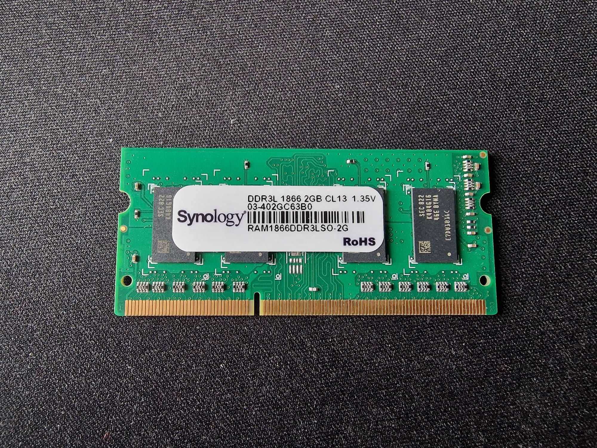 Pamięć RAM DDR3L Synology 2GB 1866 CL13