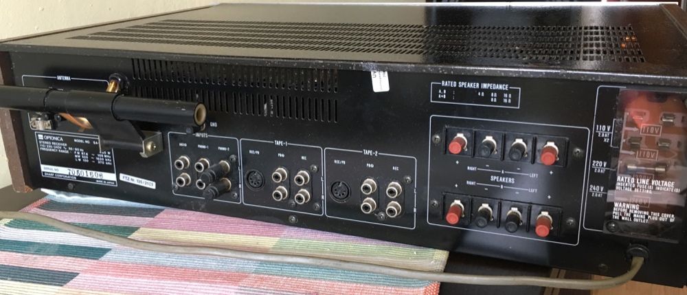 Amplituner stereo Sharp Optonica SA-2121