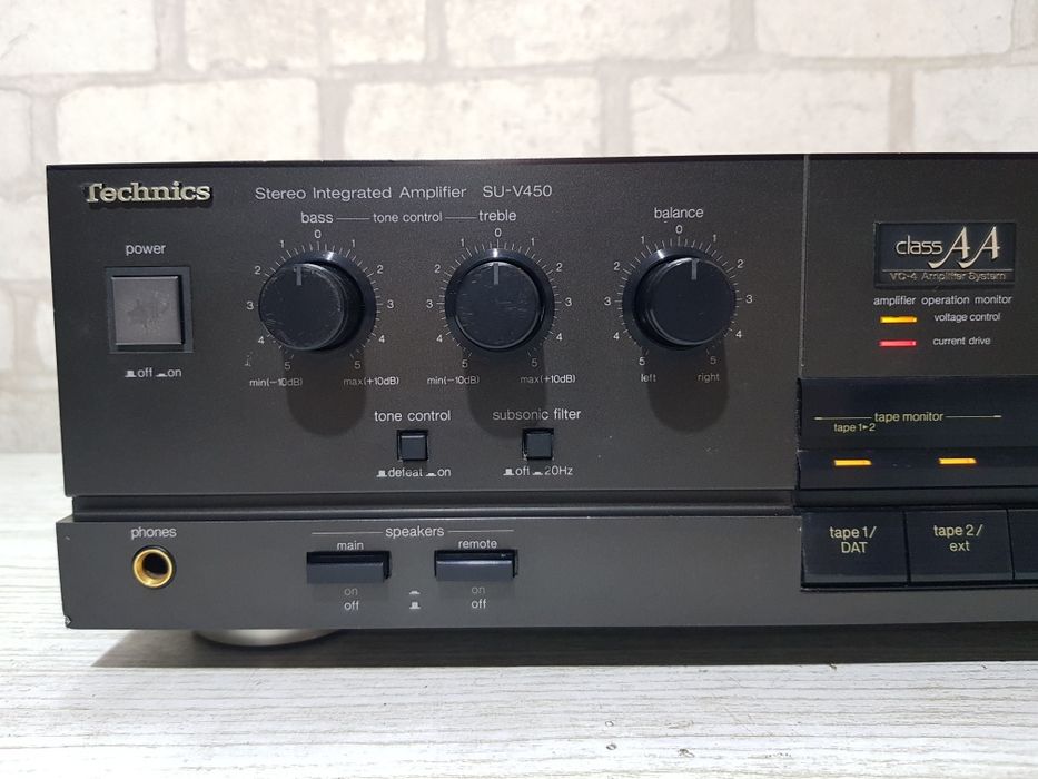 Стерео підсилювач/усилитель Technics SU-V450 2x90Вт б/у з Німеччини