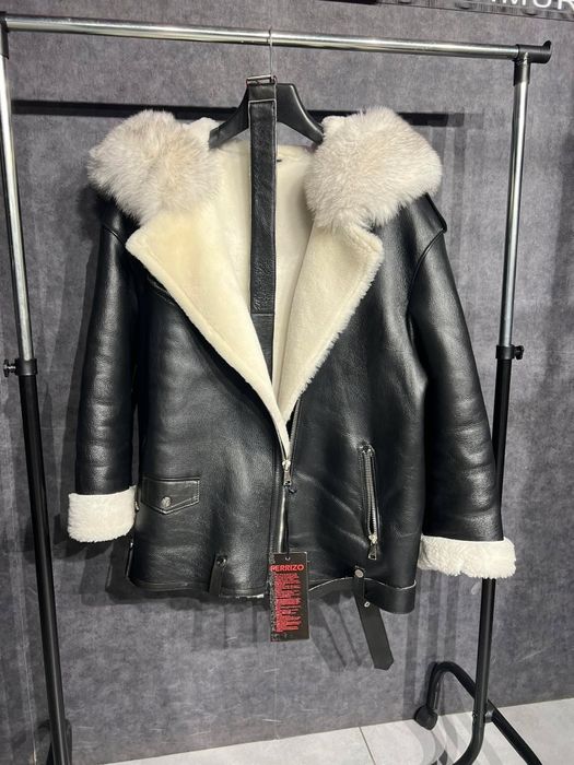 Нова натуральна дублянка великого розміру