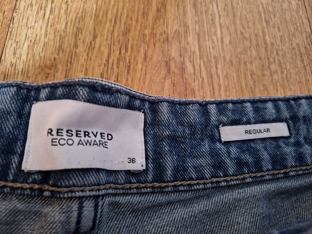 Krótkie Męskie Spodenki Jeansowe Reserved R. 36