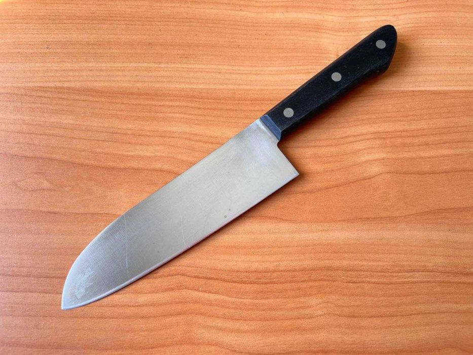 Кухонный японский нож Сантоку JK-3000