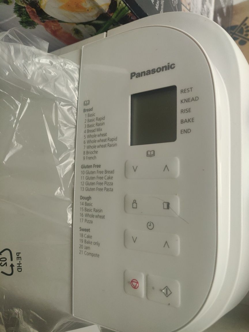 Panasonic SD-B2510WXE Panificadora automática, 850W