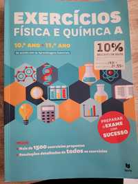 Livro de exercícios física e química 10° e 11° ano