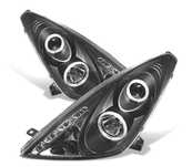 FAROS TOYOTA CELICA 01-07 ANGEL EYES FUNDO PRETO