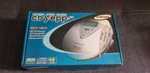 Discman Samsung Yepp MCD-SM75 Stan Idealny oraz kompletny.