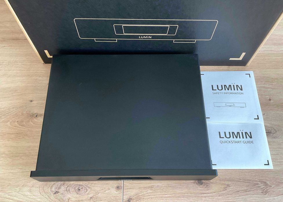 Transport sieciowy Lumin U2 Mini (czarny) - jak nowy