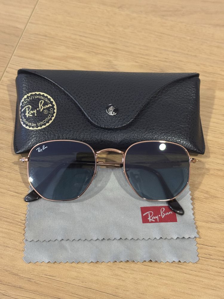 Óculos de sol ray ban hexagonal flat lenses RB 3548-N
