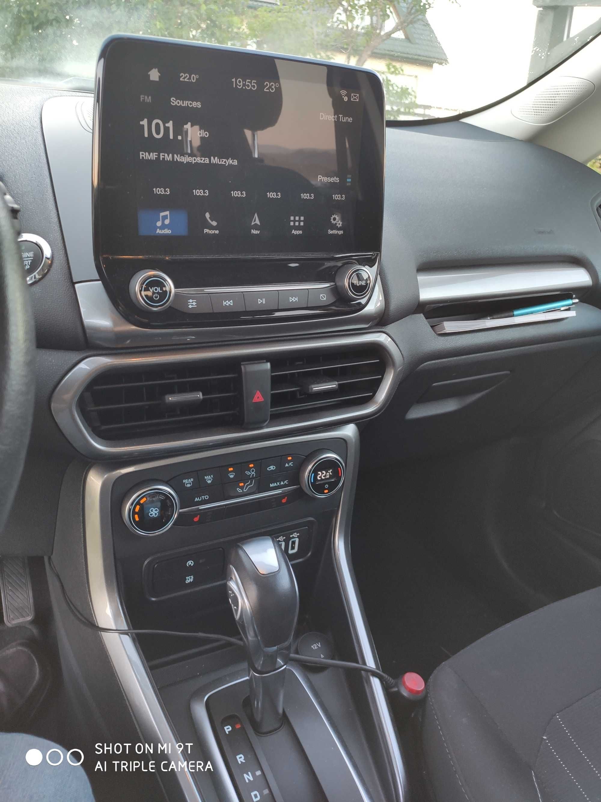 FORD  ECOSPORT 2,0 b, AUTOMAT, 4X4 2018. -tylko 25 tyś km. -BIESZCZADY