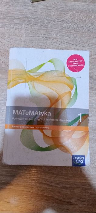 Matematyka 1 podstawowa i rozszerzenie
