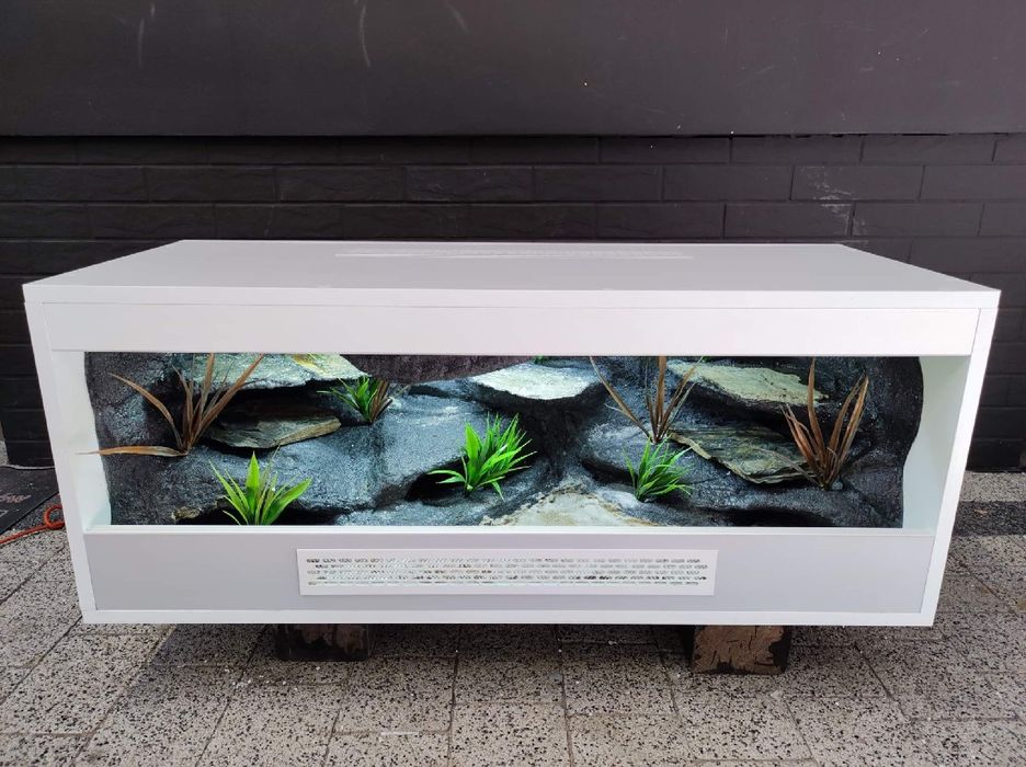 Terrarium 100x40x40 z płyty meblowej gekon agama jaszczurka KOŚCIAN