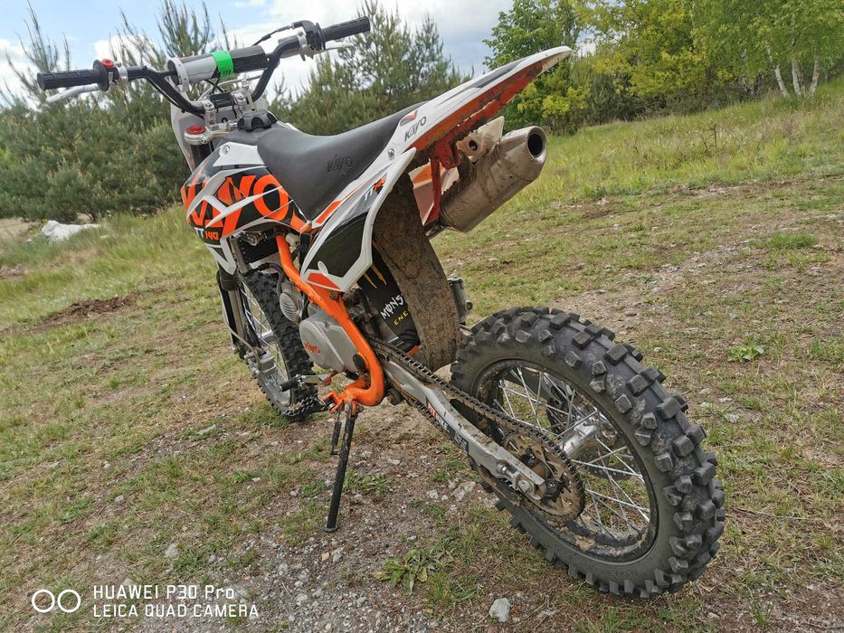 Cross Pit Bike KAYO 140tt BIG  RC Junior Enduro 26mtg przebiegu