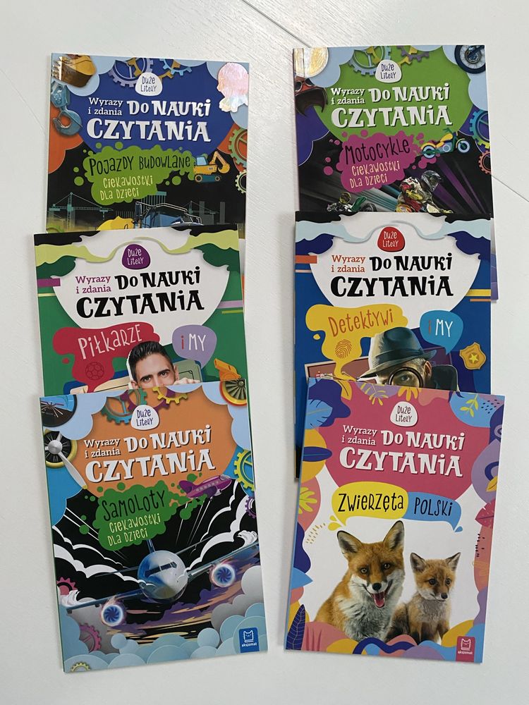 Książeczki do nauki czytania