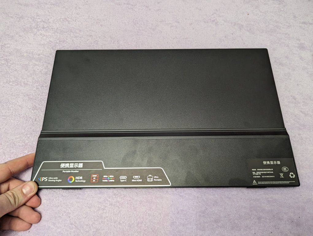 НОВИЙ! СЕНСОРНИЙ! портативний 15" монітор Touch screen
