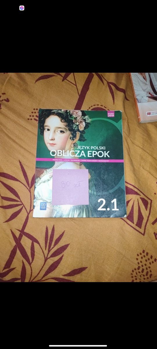 Podręcznik Oblicza epok 2.1.