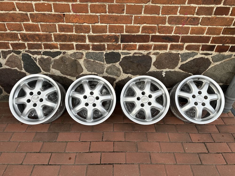 Alufelgi 5x112 16 Audi A6 C5 srebrne felgi letnie zimowe 205/55/16