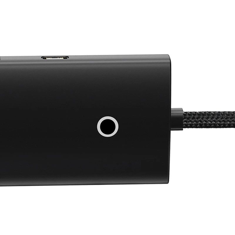 Hub Usb Baseus Lite 4X Usb 3.0 + Usb-C 5Gbps Do Laptopa Czarny