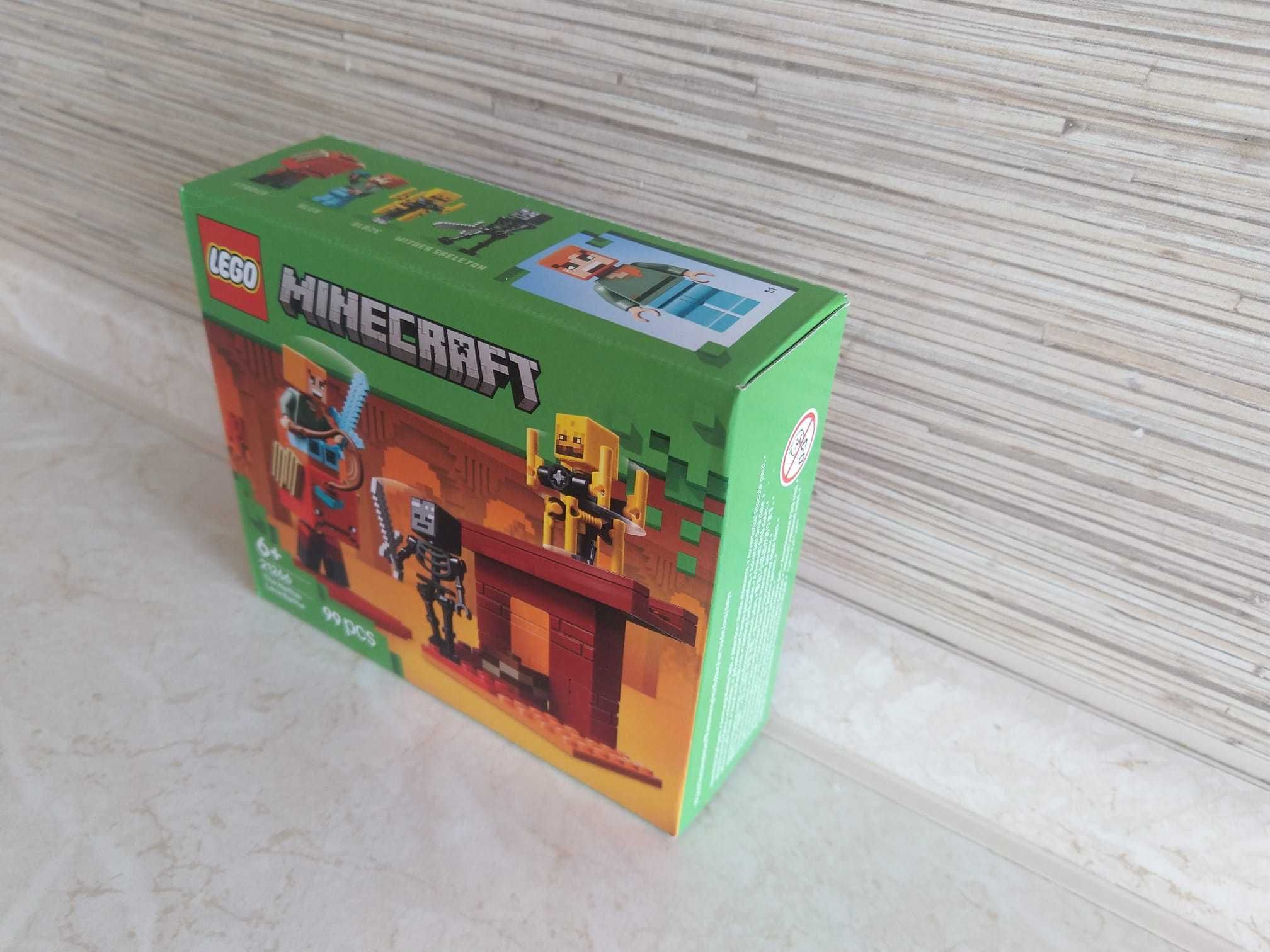 OKAZJA Lego Minecraft nr 21266 bitwa na moście Netheru Wysyłam