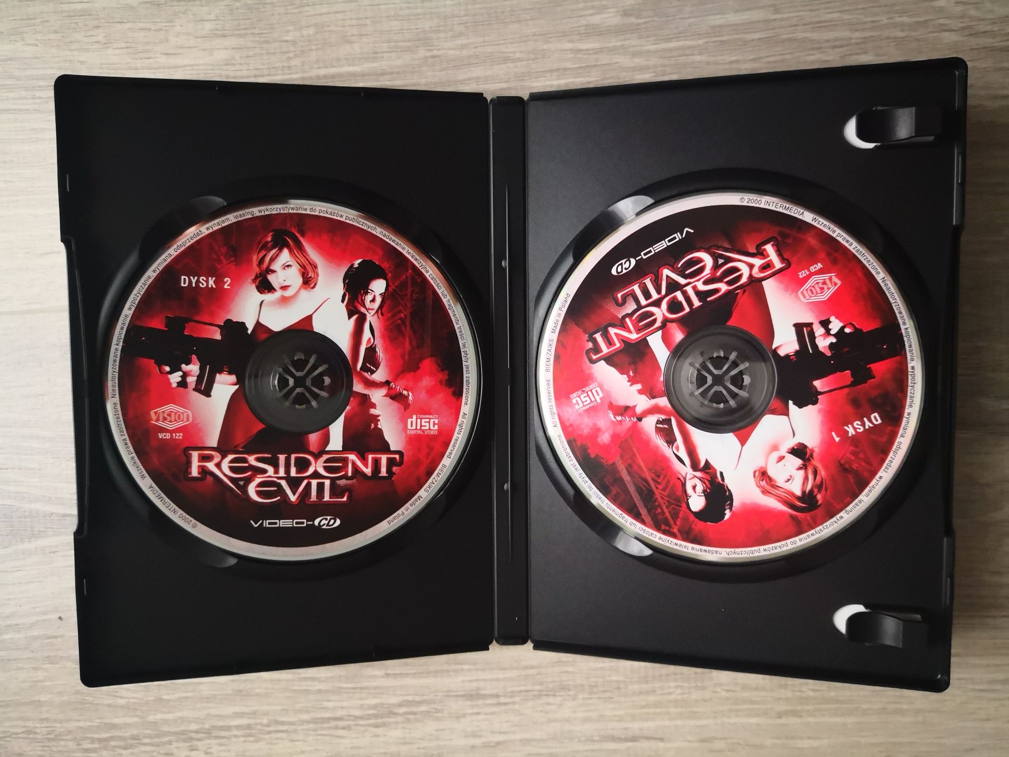 Film na Video CD: Resident Evil z Millą Jovovich