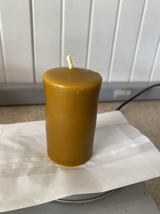 Swieca woskowa walec