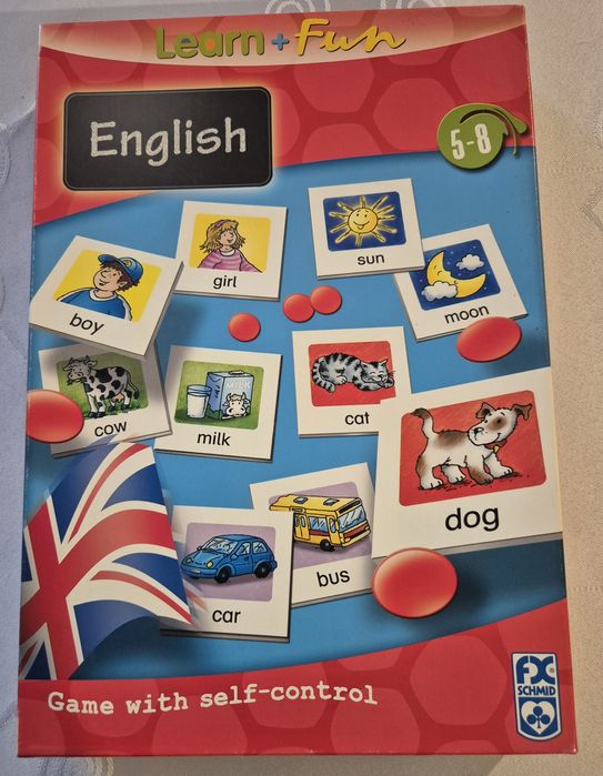 Gra edukacyjna English Learn + Fun