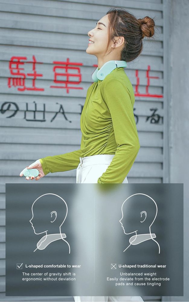 Портативний масажер для шиї Xiaomi Jeeback Neck Massager G2-F