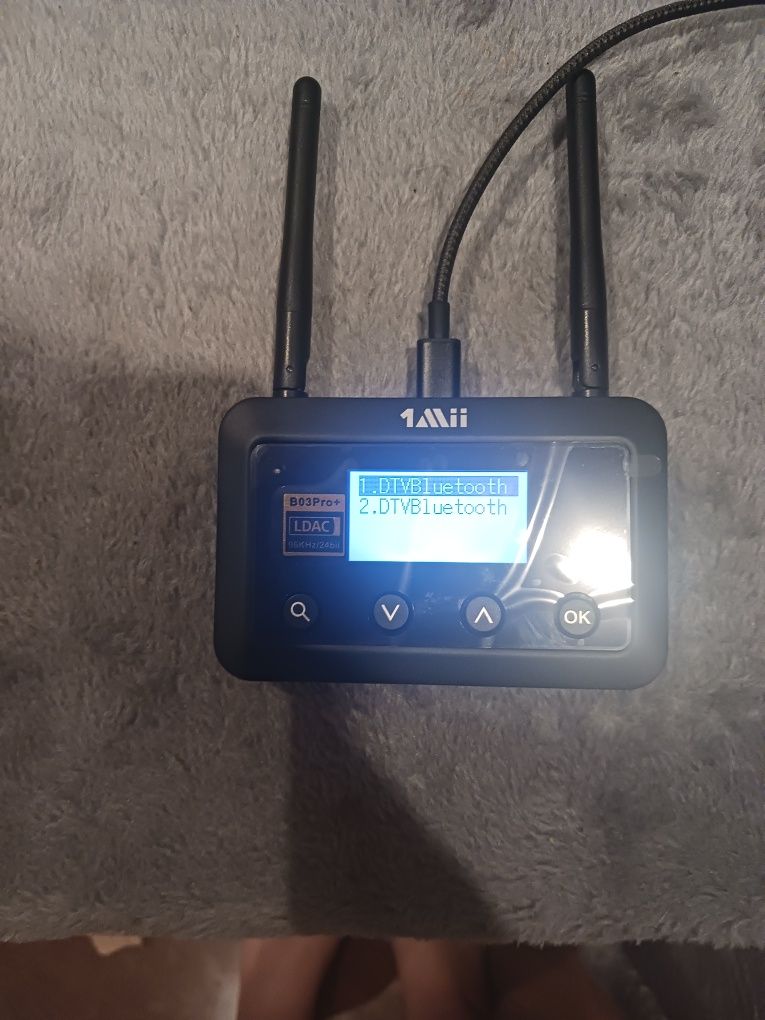 1Mii B03Pro+ – Nadajnik i Odbiornik Bluetooth 5.2 Hi-Res Audio (LDAC,